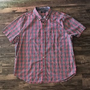Mens Nautica Short Sleeve Shirt sz 2XL